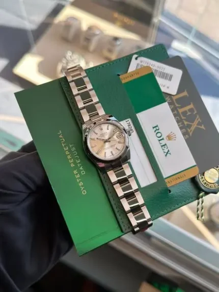 Rolex Datejust 31mm Silver dial ✨ 178240 Oyster Bracelet Full Set 2019