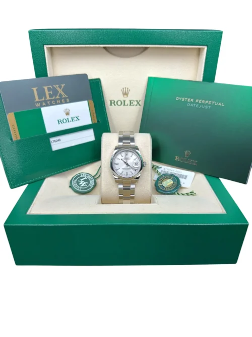 Rolex Datejust 31mm Silver dial ✨ 178240 Oyster Bracelet Full Set 2019-8