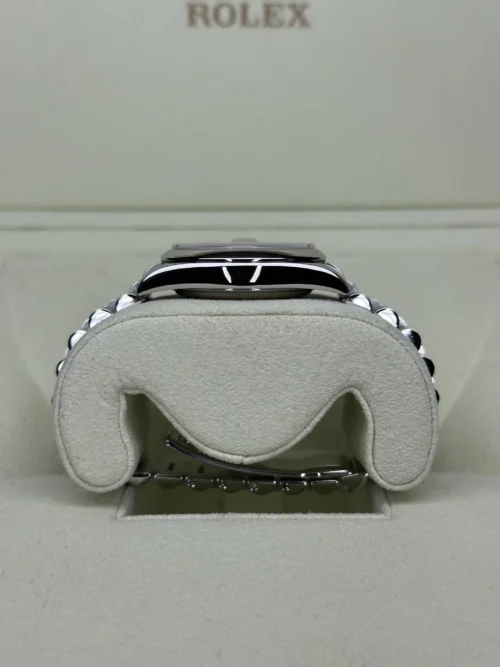 Rolex Day-Date Platinum 36mm 118206 Silver Diamond Dial 2011-6