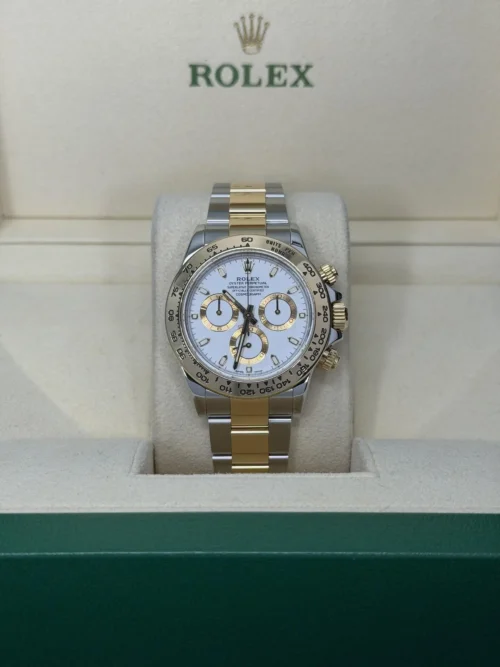 Rolex Daytona 116503 40mm White dial Bi-Metal 2021