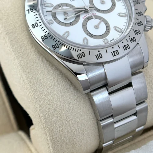 Rolex Daytona Cosmograph Daytona 40mm White Dial APH DIAL 2010 116520 Steel (5)