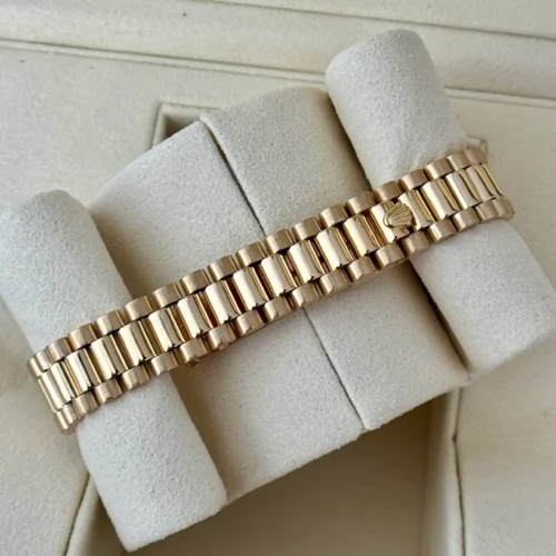 Rolex Lady Datejust 26mm President Malachite Dial BOX PAPERS 18K Gold Year 1979 (11)