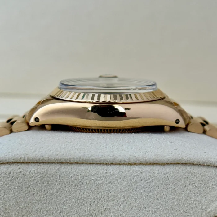 Rolex Lady Datejust 26mm President Malachite Dial BOX PAPERS 18K Gold Year 1979 (9)