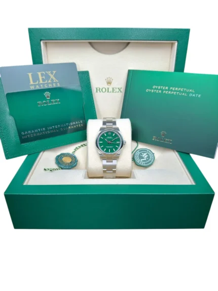Rolex Oyster Perpetual 31 Green dial 🟢 277200 Unworn Full Set 2025-8