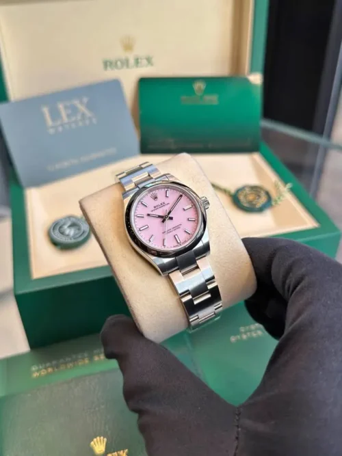 Rolex Oyster Perpetual 31 ‘Candy pink’ dial 🍬277200 Full Set April 2026