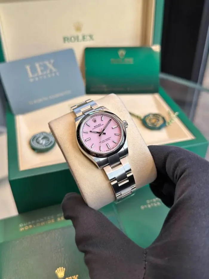 Rolex Oyster Perpetual 31 ‘Candy pink’ dial 🍬277200 Full Set April 2026