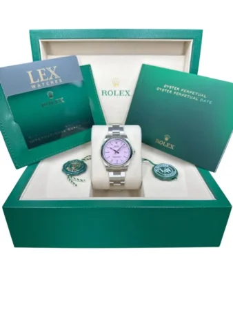 Rolex Oyster Perpetual 31 ‘Candy pink’ dial 🍬277200 Full Set April 2026-8