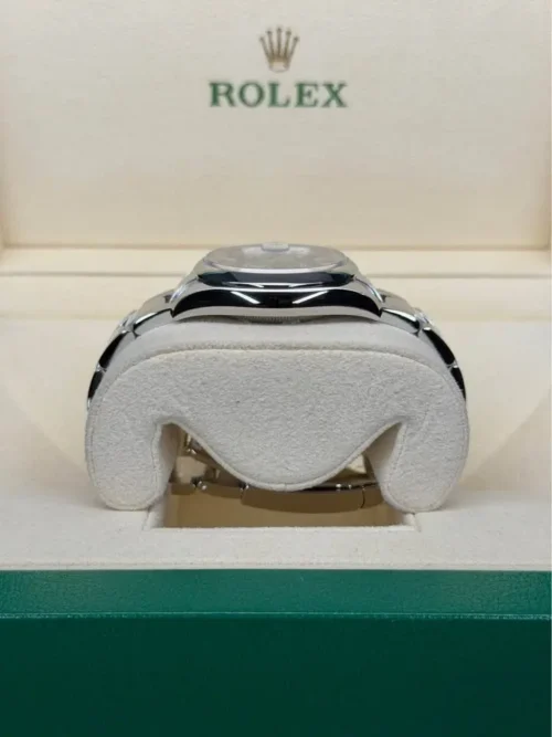 Rolex Oyster Perpetual Date 34mm Blue dial 🔵 115200 Full Set 2021-4